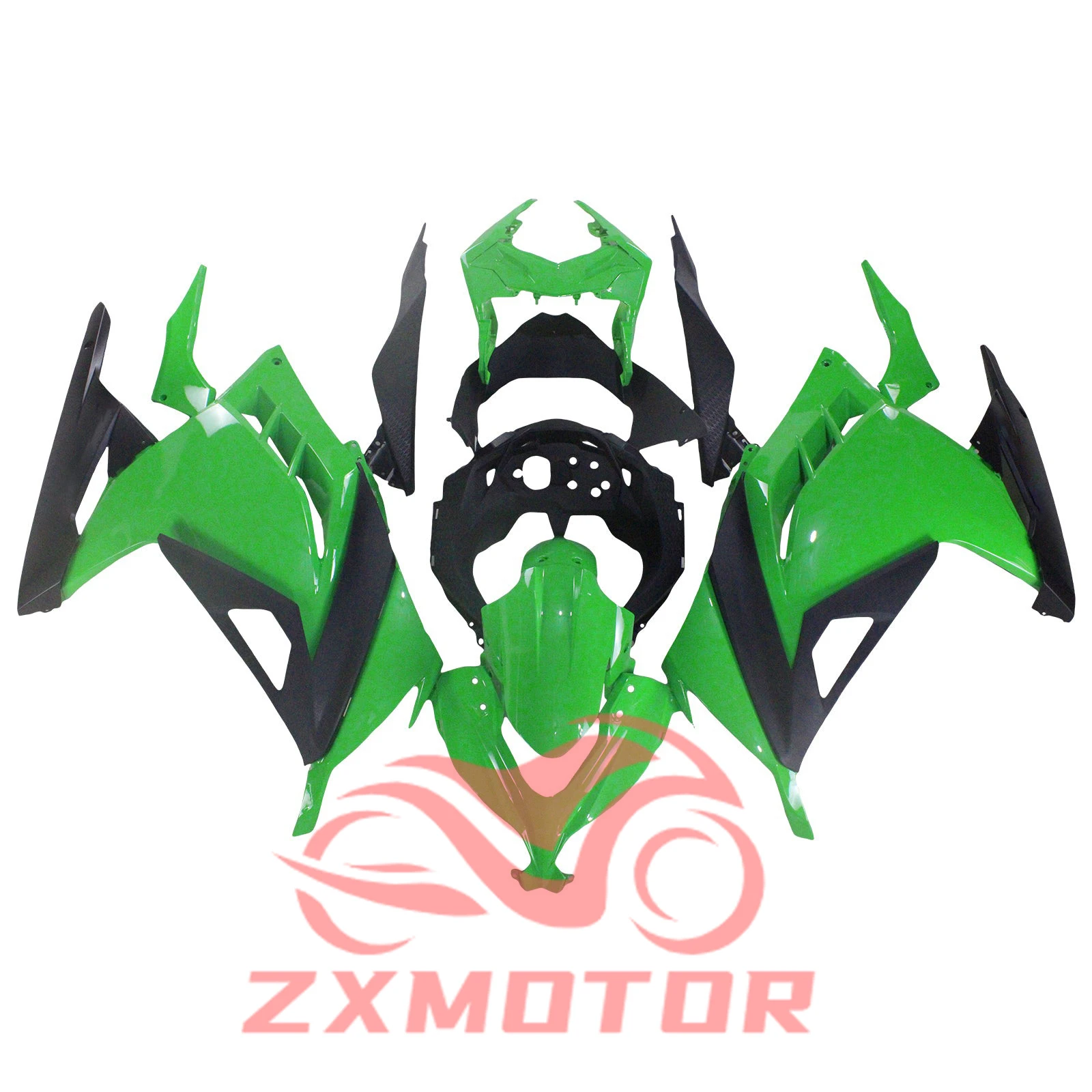 

Для KAWASAKI EX300R 2013 2014 2015-2024 крутые обтекатели NINJA 300 13-20 21 22 23 24 комплект обтекателей для вторичного рынка мотоцикла
