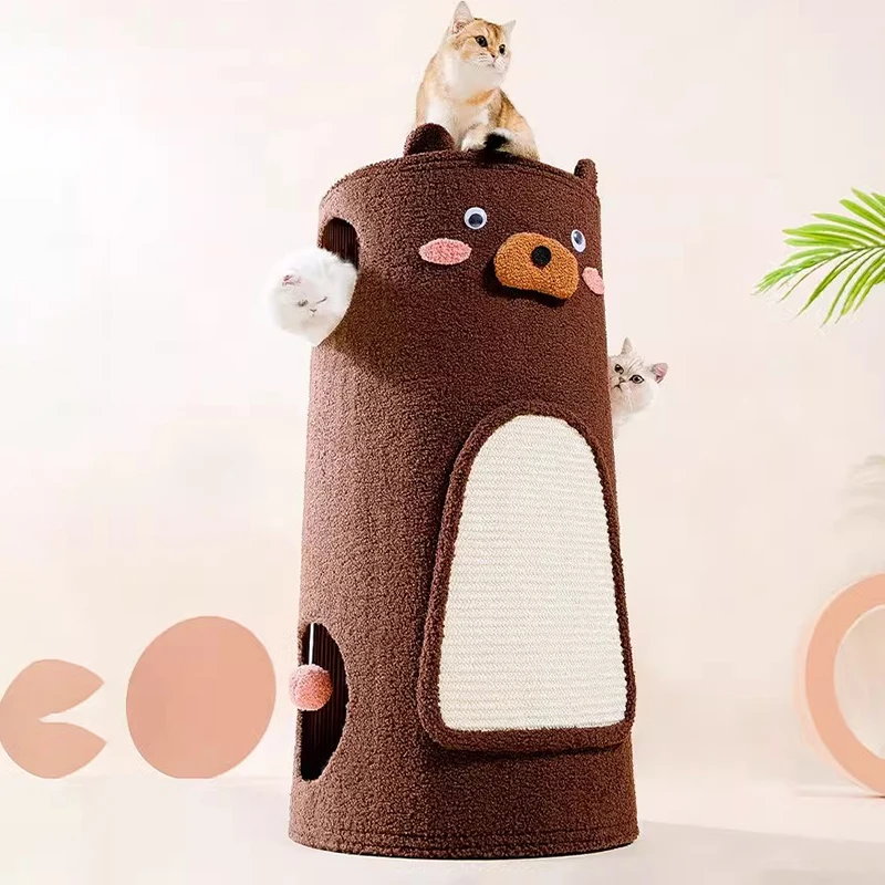 

Cute Toys Cat Scrapers Tree Tower Board Climbing Claw Sharpener Cat Scrapers Accessories Drapak Dla Kota Cat Supplies MR50CS