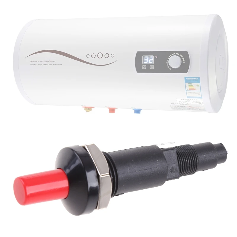 Пропановый керамический зажигатель с нажимной кнопкой, газовый нагреватель с одним выходом, пьезозажигатель, Свеча зажигания, аксессуары для туристической плиты