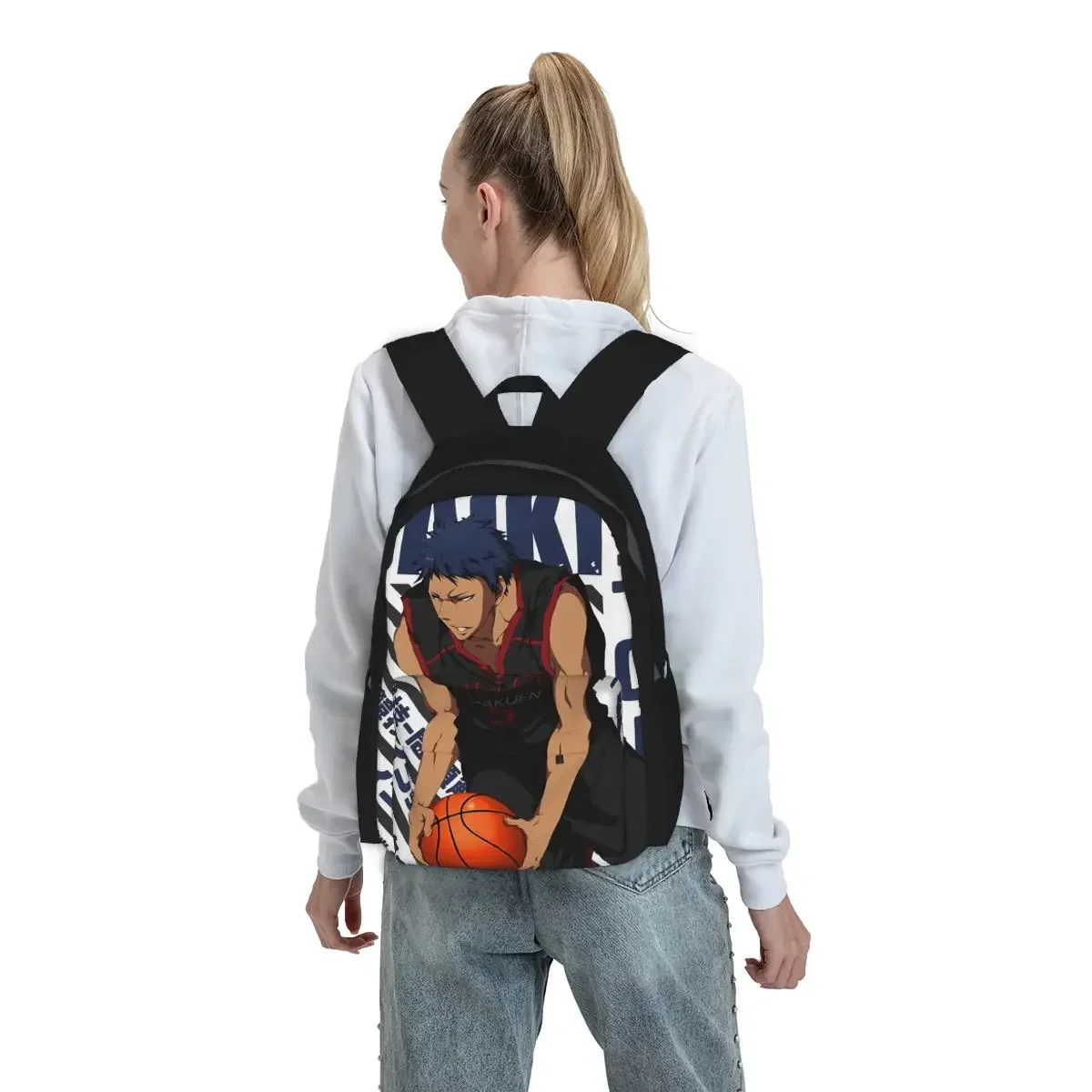 Harajuku Basketball Kuroko No Basket Basuke Kaijo Backpack BookBag Kids School Bag Computer Shoulder Bags for Men Women