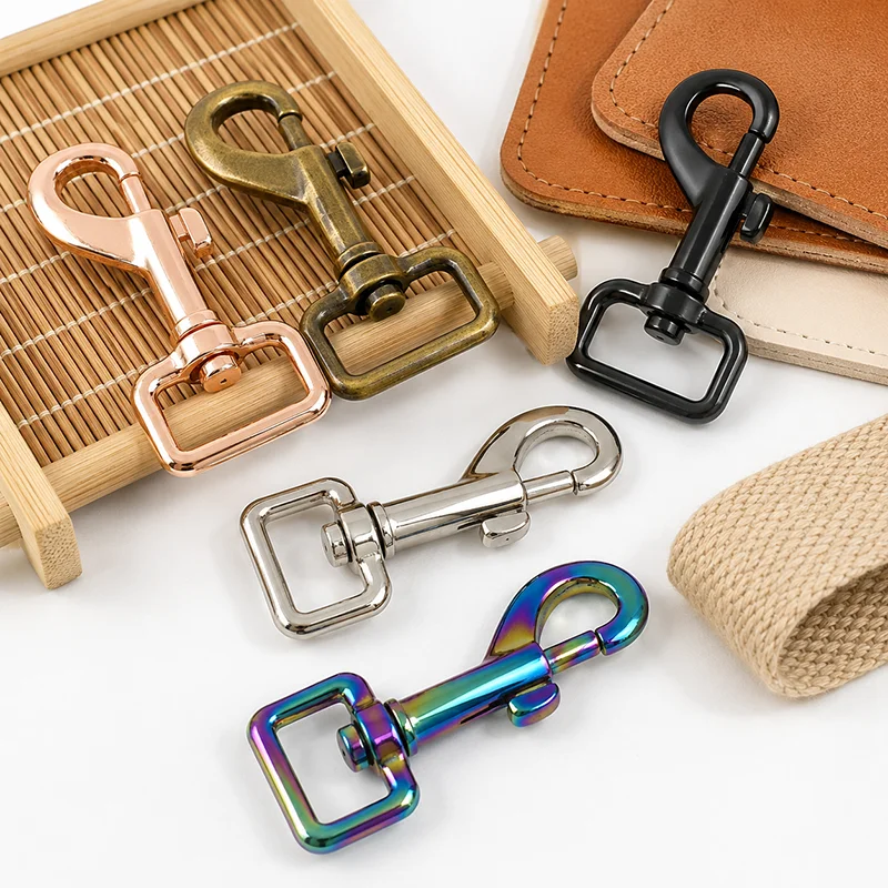 

3-10Pcs 15/20/25mm Metal Swivel Lobster Clasp Buckles for Bag Strap Keychain Dog Collar Trigger Snap Hook Accessories DIY Parts