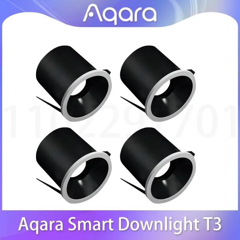 Aqara Smart Downlight T3 Zigbee Dimming Round Light 6W Beam Angle 15°24°36°80° Adaptive Lighting Dimming for Aqara Home App