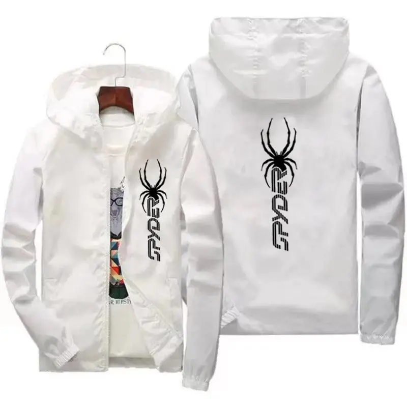 

Men's windproof jacket, outdoor camping jacket, fishing, fashion brand, large size, S-7XL, spring/summer, 2024 novelty