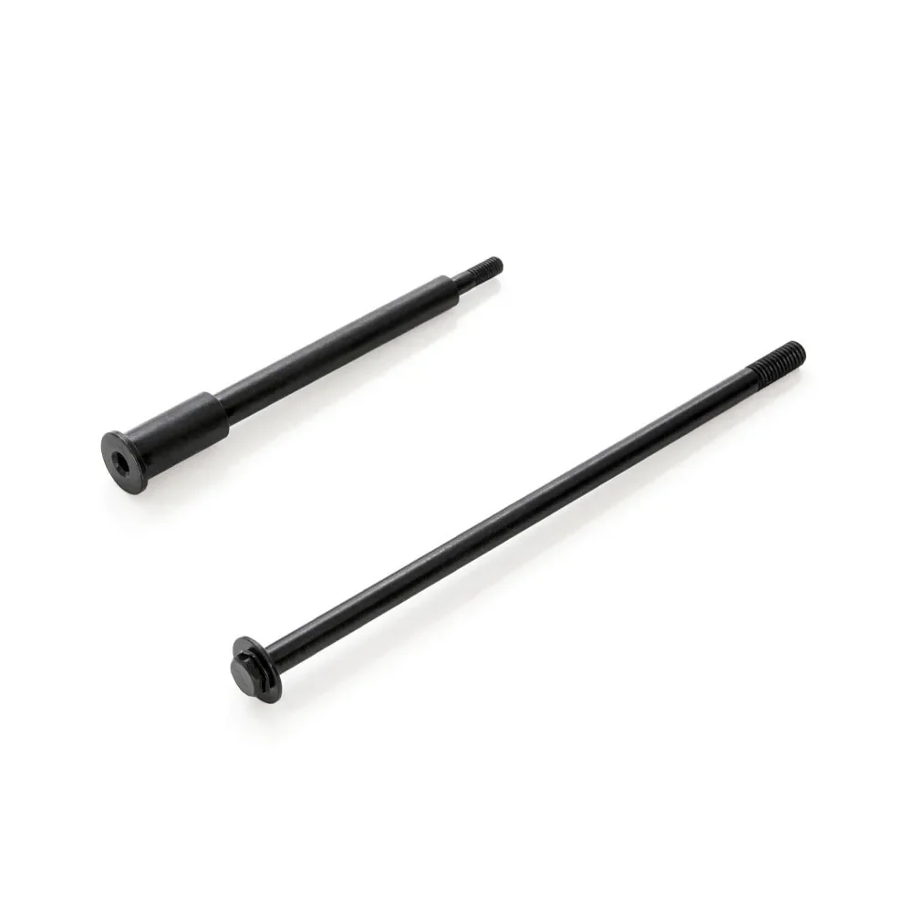 PromPain MX-Lot de roues avant et arrière en acier pour moto LOSI 1/4, axe hexagonal intérieur, pièces de mise à niveau, accessoires de modification