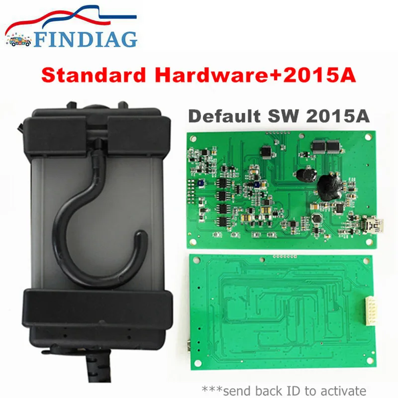 

2014D Revamp For EWD 2015A Super Multi-Language Full Chip 2015A Green PCB Board OBD2 Diagnostic Scanner