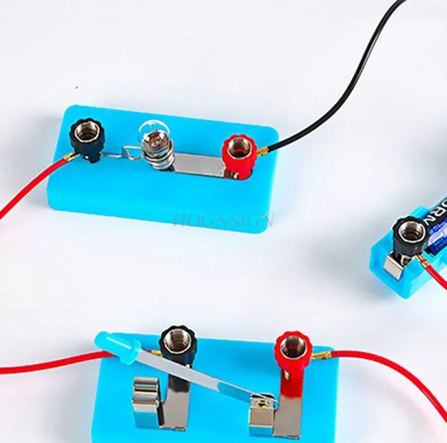 

1set experiment set equipment low voltage Switch science small experiment light bulb simple lighting circuit lighting