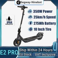 Original Ninebot by Segway E2 PRO Smart Electric Scooter 40km Long Range 25km/h Speed Smart Kickscooter 350W Power E-Scooters