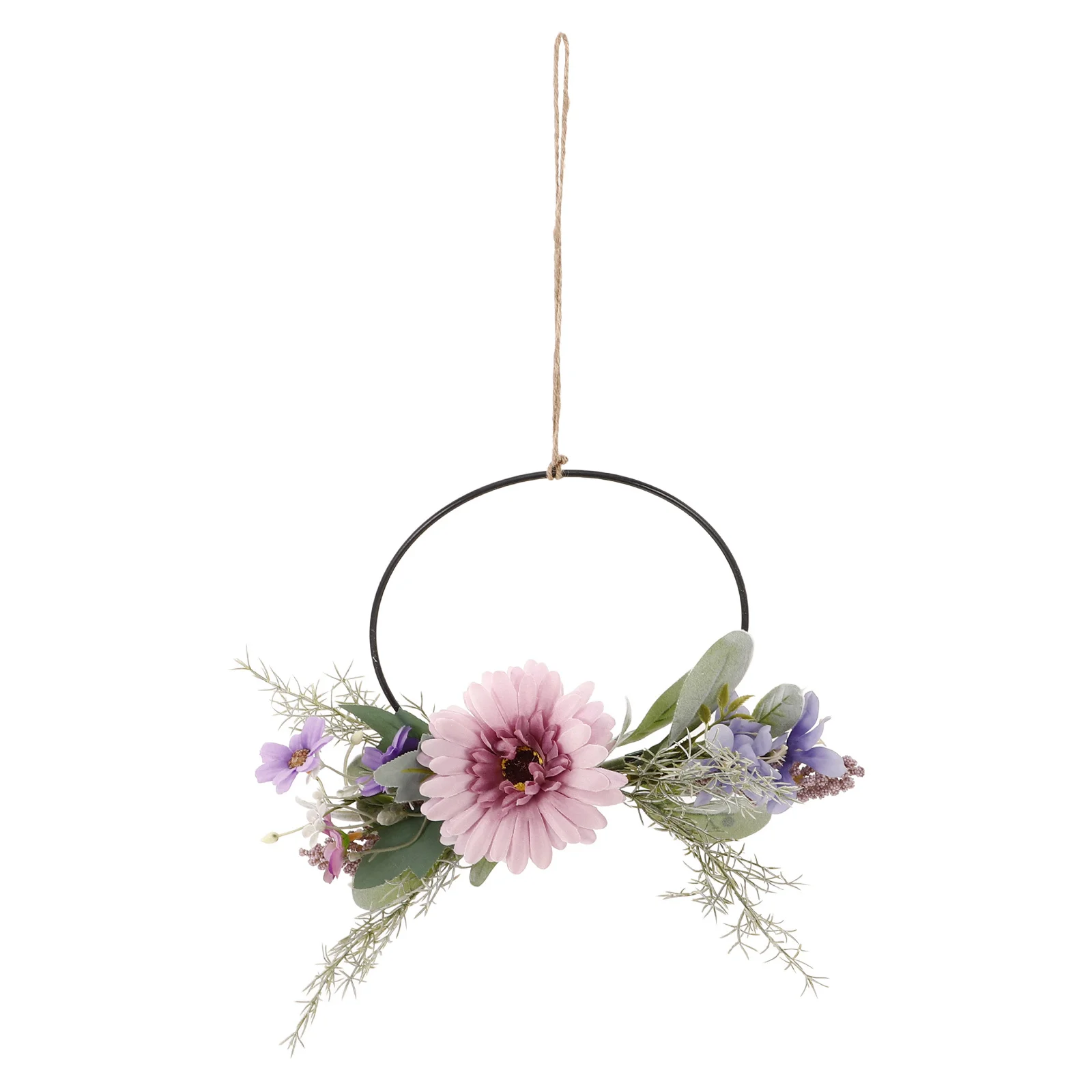 

Outdoor Garland Decor Wedding Leaf Wreath Door Hanging Garden Accessories Artificial Flower Garland Spring Wreath