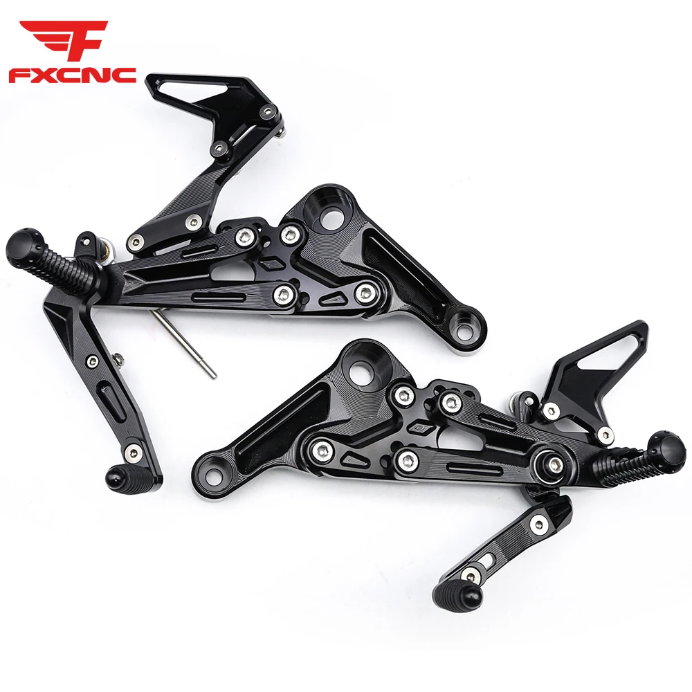 For Aprilia RS660 Tuono 660 2021-2025 Motorcycle Rearsets Footrest  Foot Rest CNC Adjustable Footpeg For Aprilia RS660 2025
