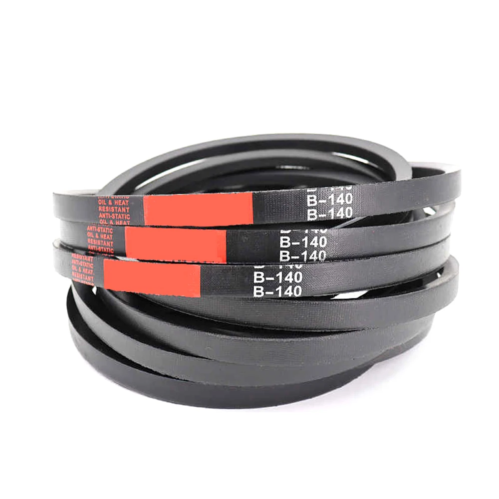 B-Section V-Belt Rubber Belt Drive Belt Triangle Belt Power Transmission Belts 17mm X 11mm Lenght B20 - A80 ( Size In Inch )