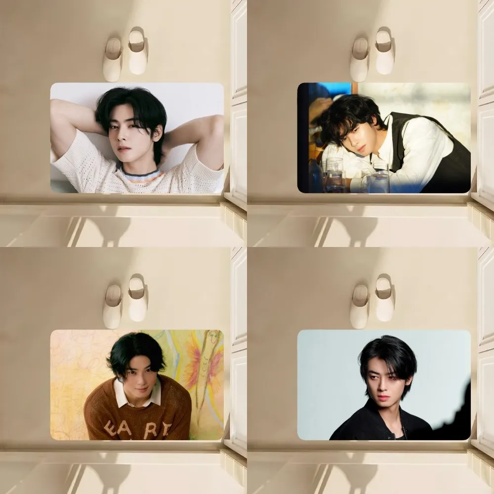 

Корейский напольный коврик Cha Eun Woo, нескользящий напольный коврик для ванной, кухни, спальни, гостиной, входной коврик, домашний декор