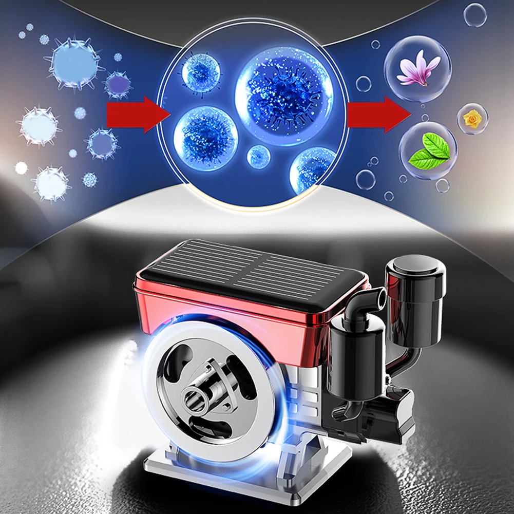 1Pc Car Solar Air F…