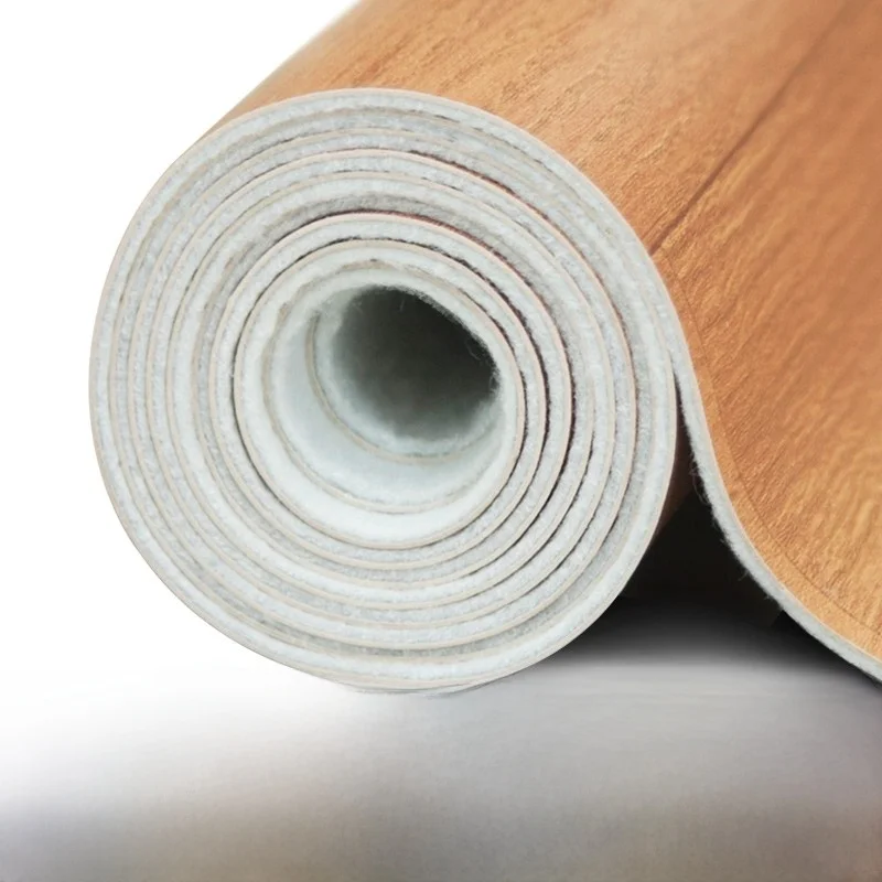 Thickened Self-Adhesive PVC Floor Mat Waterproof Wear-Resistant Cement Ground Direct Laying Home Decorative Floor Sticker