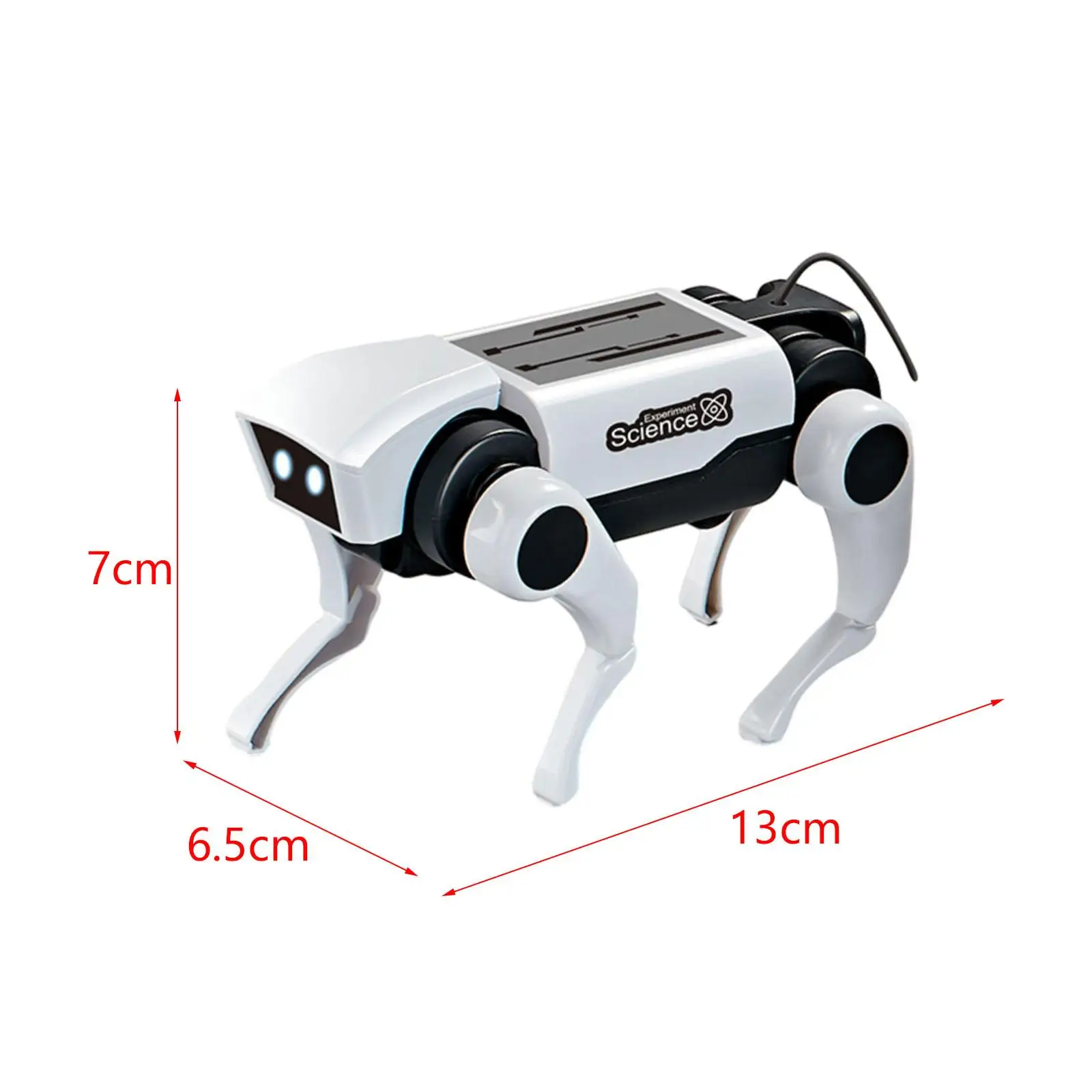 Electric Mechanical Dog DIY Assembly Robot Dog Toy for Boys Children Girls