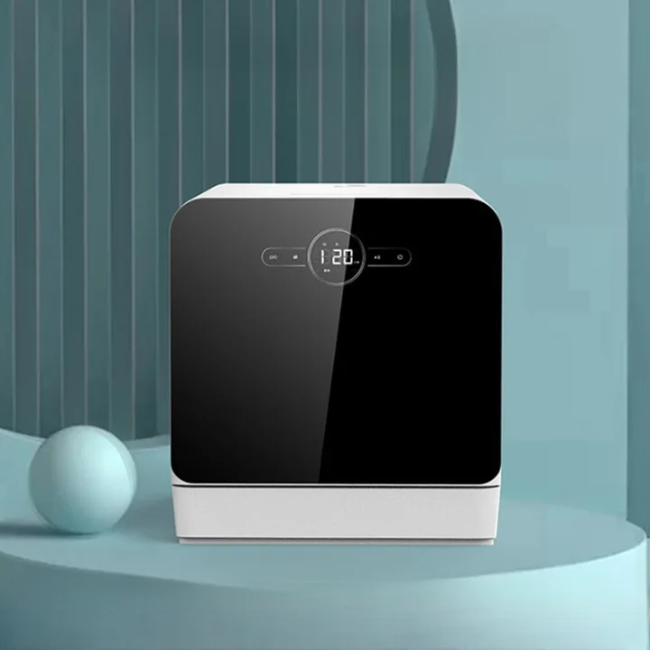 High Quality Desktop Free Installation Mini Fully Automatic Hot Air Drying And Disinfecting Dishwasher