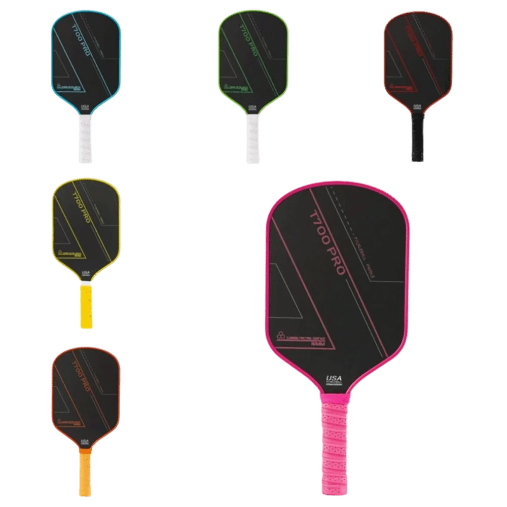 

T700 PRO Pickleball Paddles Углеродное волокно Матовая поверхность Pickle Ball Paddle Схвалено USAPA Легкий вес