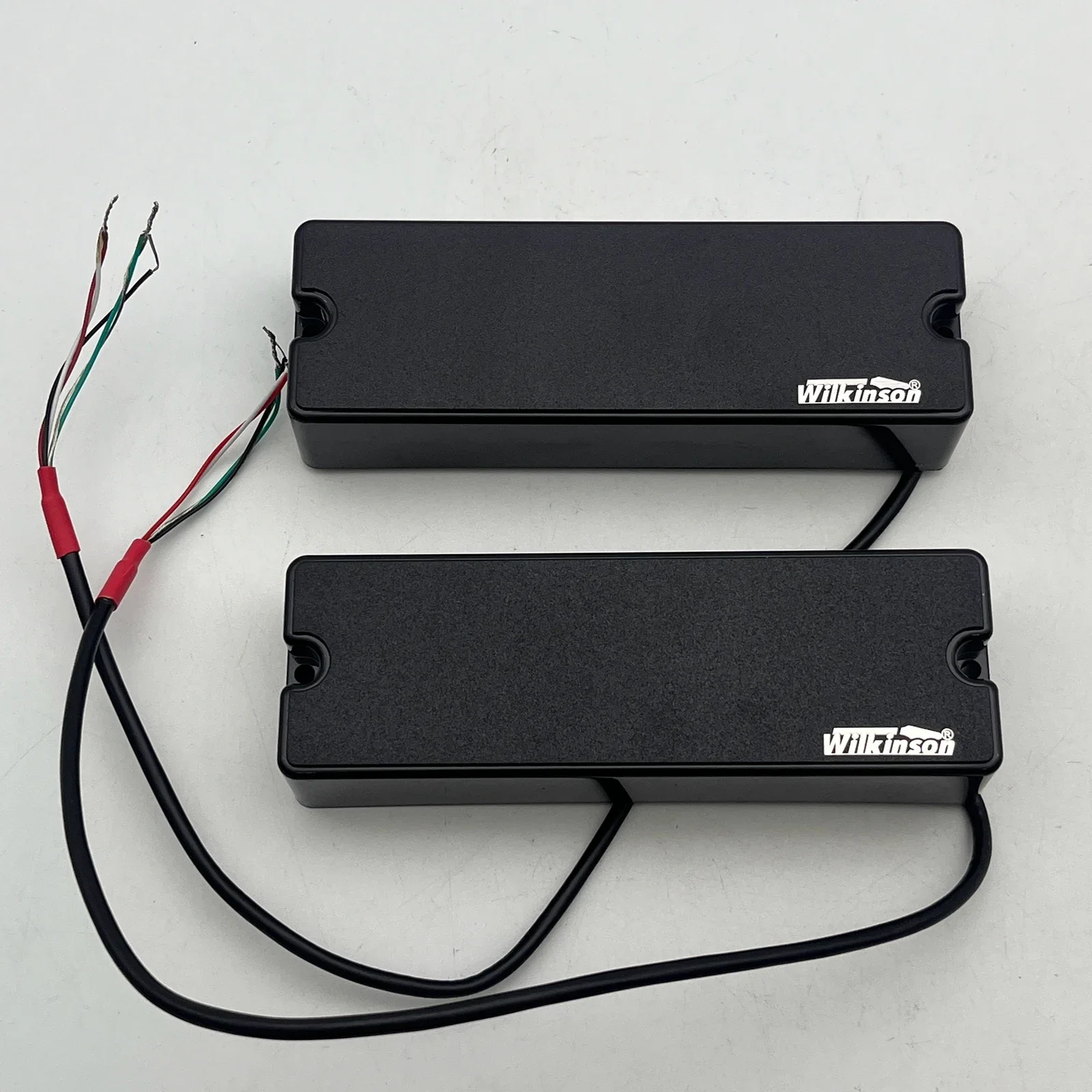 MWJH4, 5 or 6 Strings Soapbar Passive Bass Humbucker Pickup Black 1pcs Professional Guitar Parts