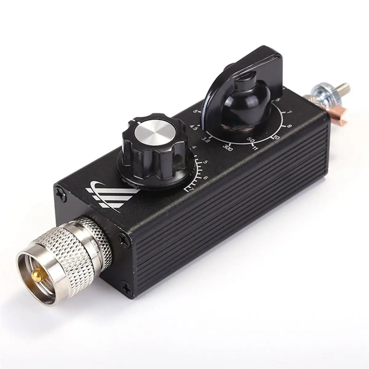 Mini-ANT 30W QRP Shortwave Antenna 1.8MHz-30MHz Full-Band Tuned Antenna with 4x Antenna Kit for Amateur Radio