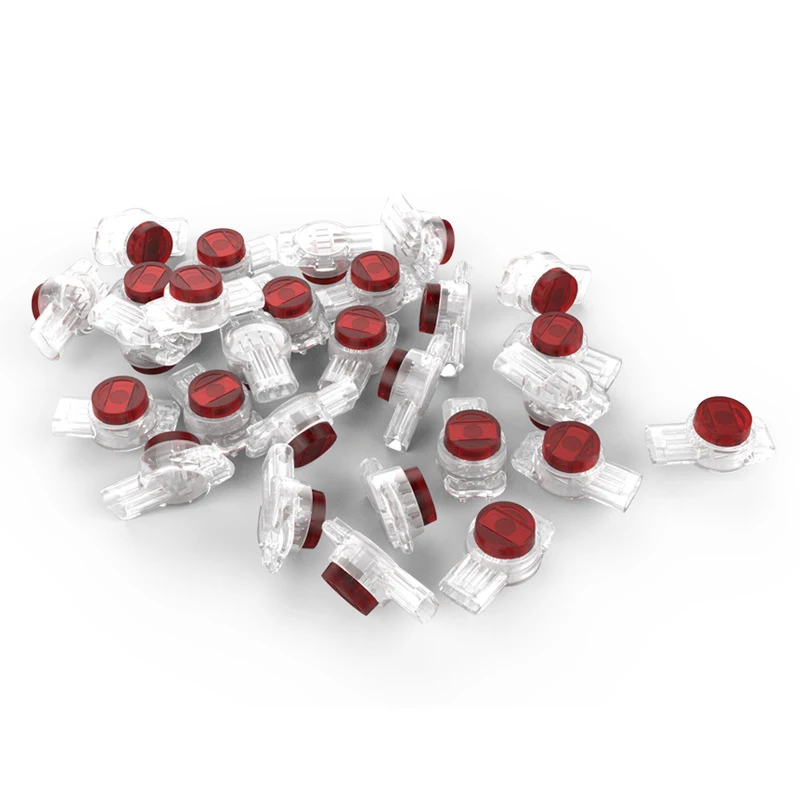 100PCS K1 K2 K3 Wire Connectors, U Type IDC Splice Terminals For RJ11/RJ45 Telephone & Network Cable