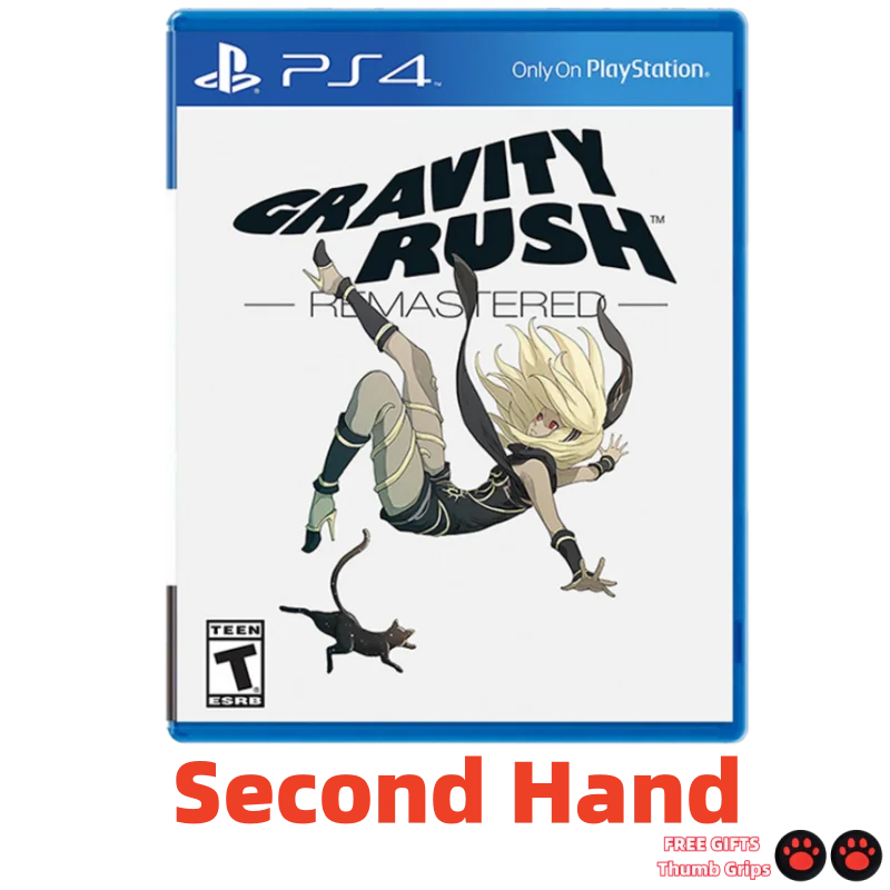 Playstation4 Second Hand PS4 Game CD Gravity Rush Remastered Game Card Playstation 4 Games Ps4 Gravity Rush Remastered