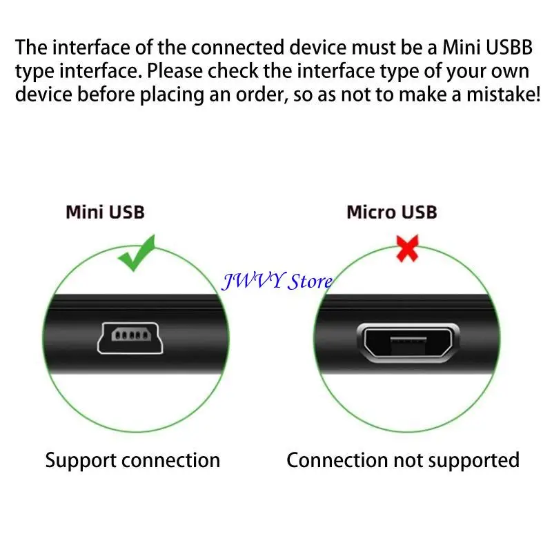 573A 미니 USB 케이블 A-Male to Mini-B 코드 USB 2.0 충전기 케이블 MP3 플레이어 GPS 범용 USB에서 미니 USB 케이블을위한 충전기 케이블