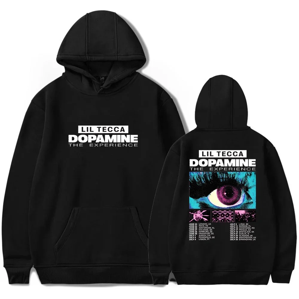 

Lil Tecca Dopamine The Experience Tour Hoodie Men Women Long Sleeve Pullover Hooded Sweatshirt