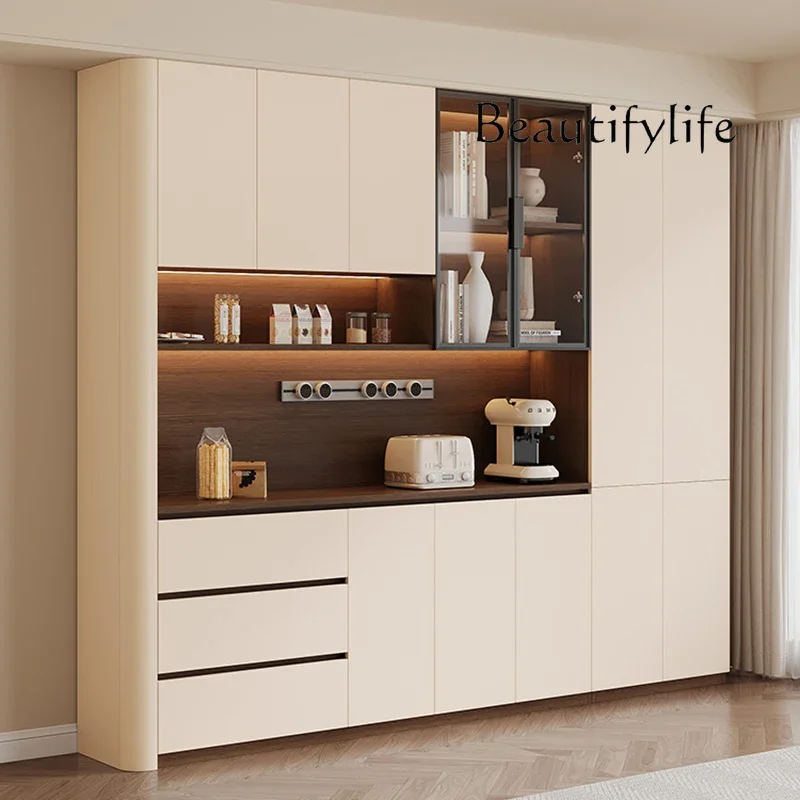 Multifunctional Wood Wine Cabinet Partitions Designer Nordic Bar Cabinet Tequila Vino Decoration Placards Ouverts Club Furnit
