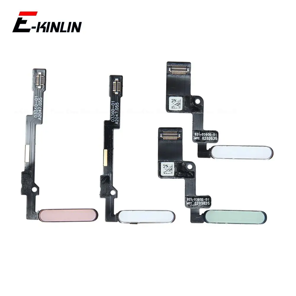 Power Button Touch ID Fingerprint Connector Sensor Menu Button Connection Flex Cable For iPad Air 4 10.9 2020 mini 6 2021