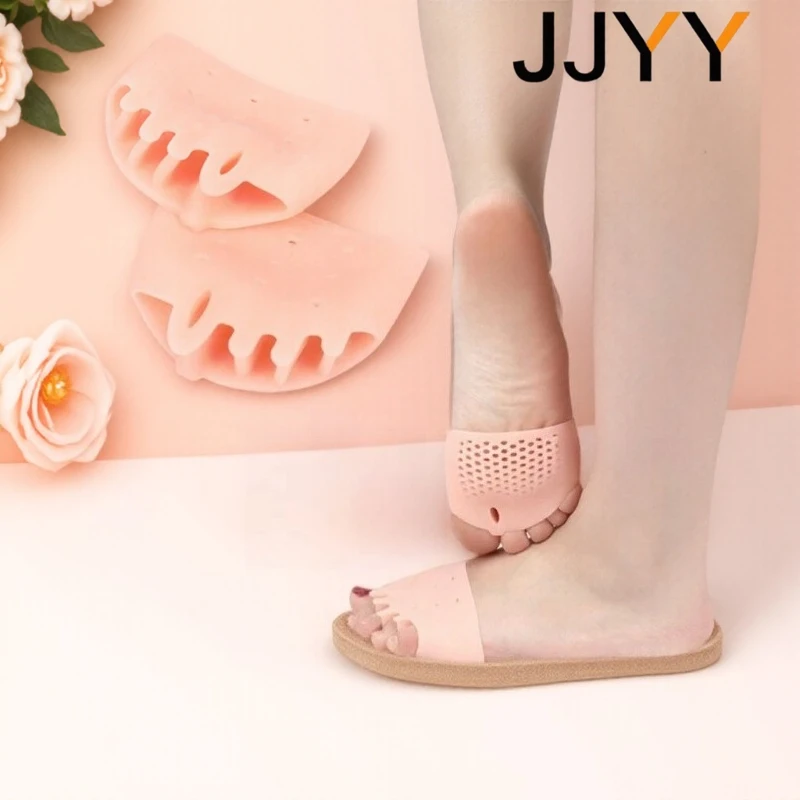 Siliconen Teenseparators voor Bunion Relief Hallux Valgus Corrector Voetverzorging Pads 1 Paar Stijltangen Nail Care Tools