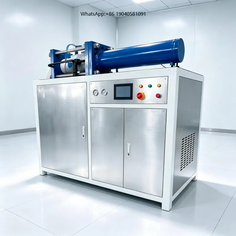 On-Site Production Facility 8Kw Dry Ice Machine Block for Industrial Cleaning