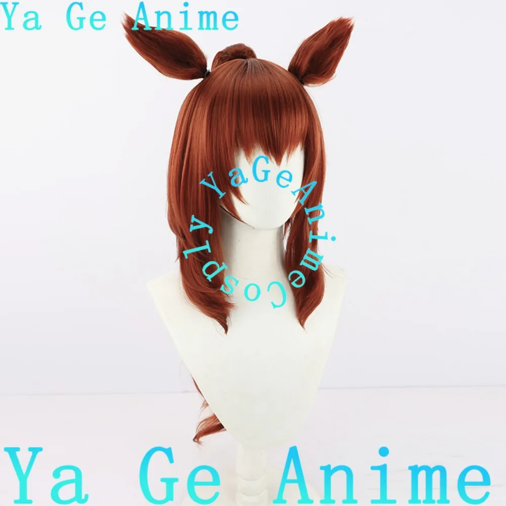 Wig Cosplay Gaya Baju Renang Uma Musume Pretty Derby Maruzensky Wig Pertunjukan Langsung Halloween Anime dan Game