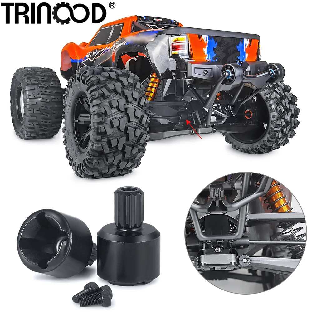 Trinood 1คู่ Diff ไดรฟ์ถ้วยสำหรับ1/5 X-MAXX xmaxx 8วินาที77086-4 RC Buggy รถบรรทุกรถอัพเกรดชิ้นส่วน