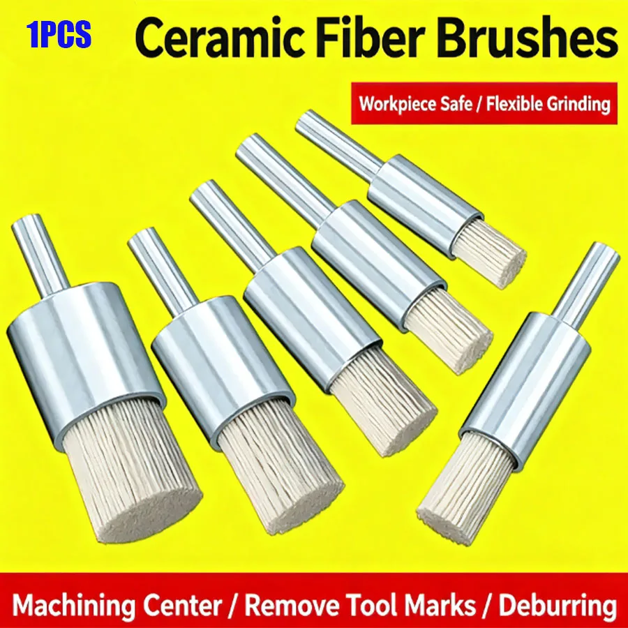 CNC Ceramic Abrasive Fiber Pen Brush Deburring Polishing Brush for Removing Aluminum Alloy Tool Marks