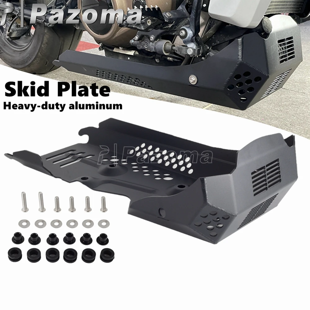 

4.5mm Motorcycle Engine Frame Protector Skid Plates Guard Chassis Protection Cover For Harley Sportster S 1250 RH1250S 2021-2023