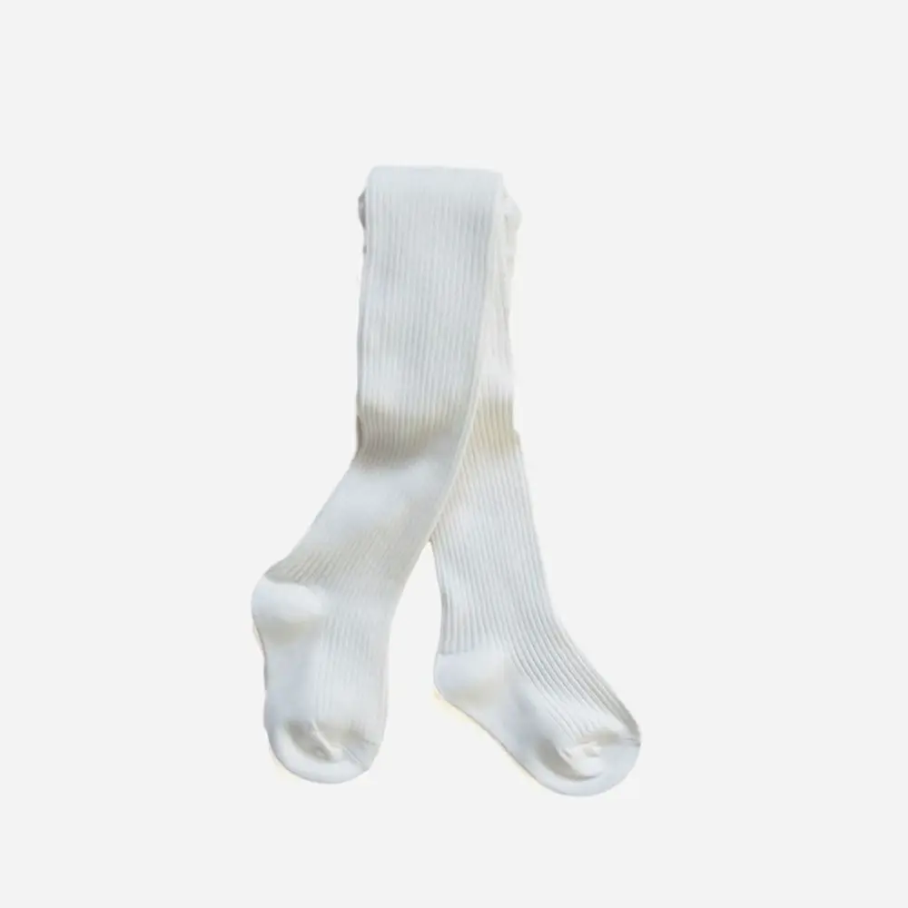 Comfortable 1-10Years Children Tights Solid Soft Cotton Knitted Pantyhose Costumes Supplies Baby Leggings Spring Autumn