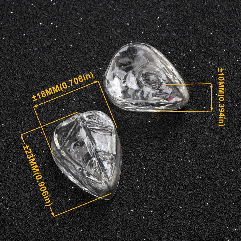 Рисунок 3 - стеклянный флакон с подвеской в различных стилях