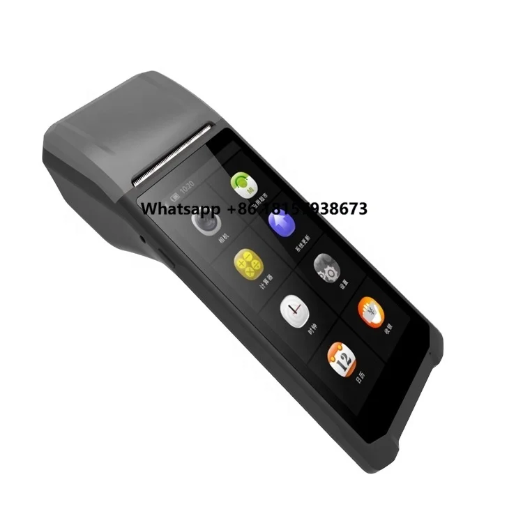 

Q5 Pro Touch Screen Mobile Pos System Handheld NFC Android Lottery Pos Terminal with Printer