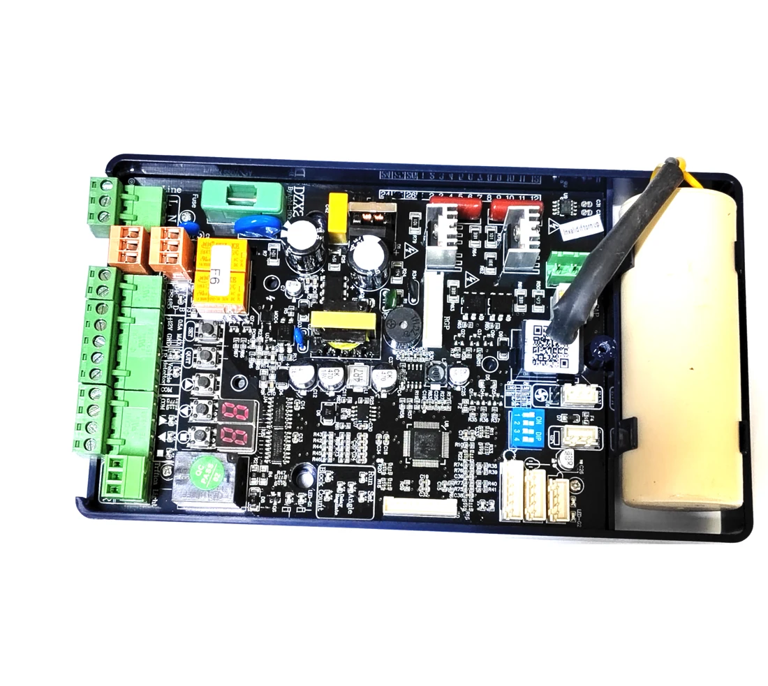 Placa-mãe Control Board Card, Control Card, Warming Barrier Gate, com Capacitor, Controle Remoto Opcional, 220VAC