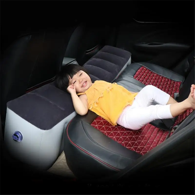 

Inflatable Car Travel Bed Mattress For Auto Seat Accessories Back Seat Gap Pad Air Bed Cushion Outdoor Camping Travel Hiking