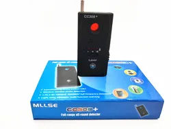 Dispositivo Laser Anti-Spy, Lente Pinhole, Localizador de Câmera Escondida, Rádio WiFi, RF, GSM, CC308 +