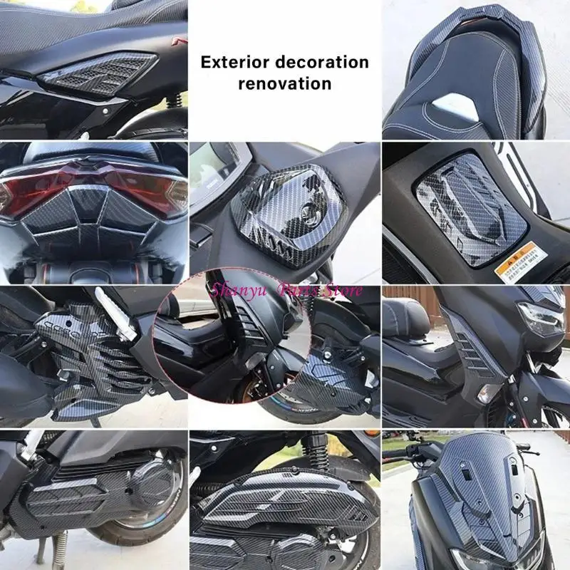 

Motorcycle Front Lamp Turn Cover ABS High Visibility Case for NMAX155 R6FB