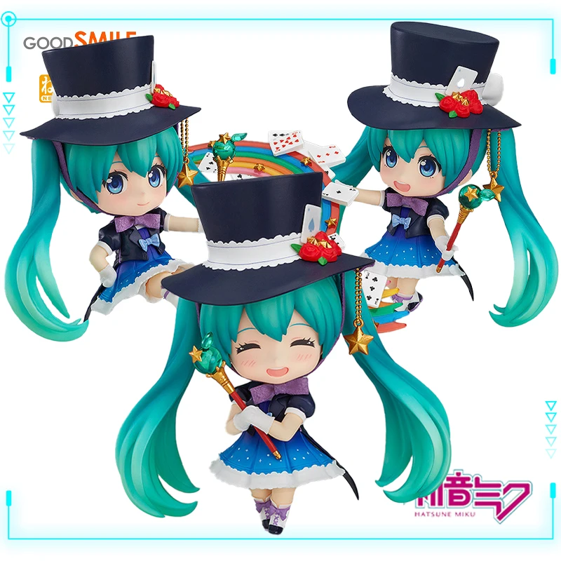 

GSC Original Genuine Vocaloid Hatsune Miku Nendoroid 785 Magical Mirai 5th Anniversary 10cm Collections Model Toy Figures Gifts