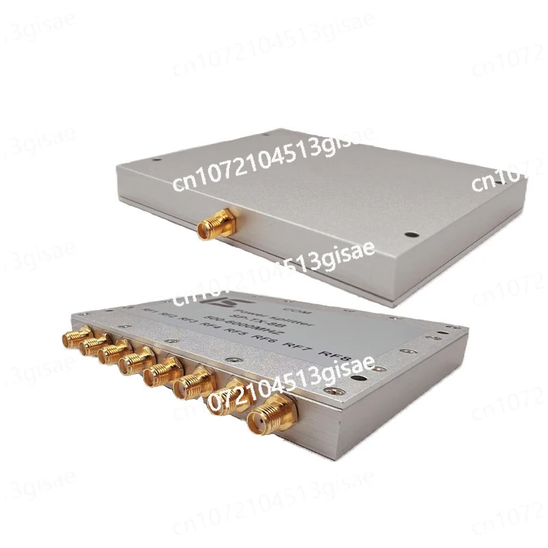 500mhz~6000MHz SMA & N Female Power Divider Signal Cable Splitter Female Divider Distributor 2.4G 5.8G 8 Way SMA Power Splitter