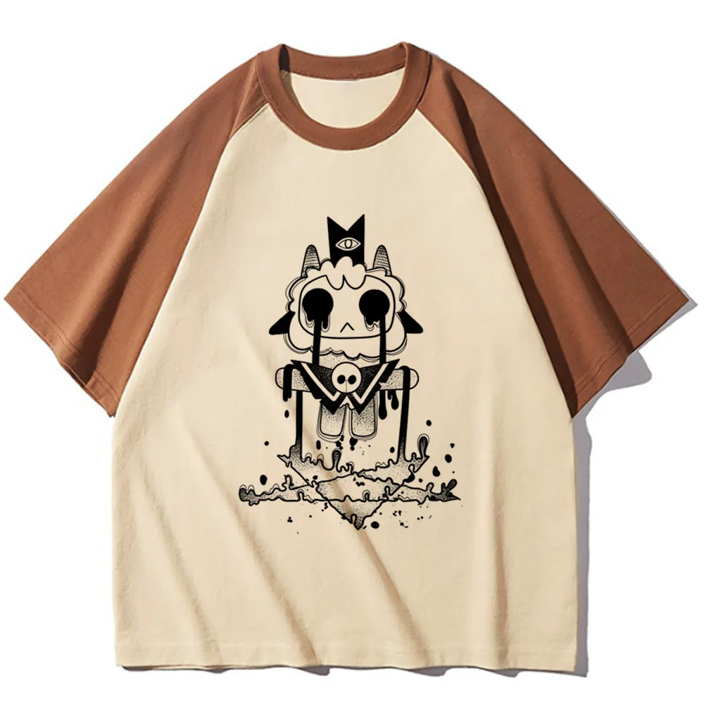 Cult of the Lamb t shirt women elegant anime t-shirts female streetwear harajuku comic clothing