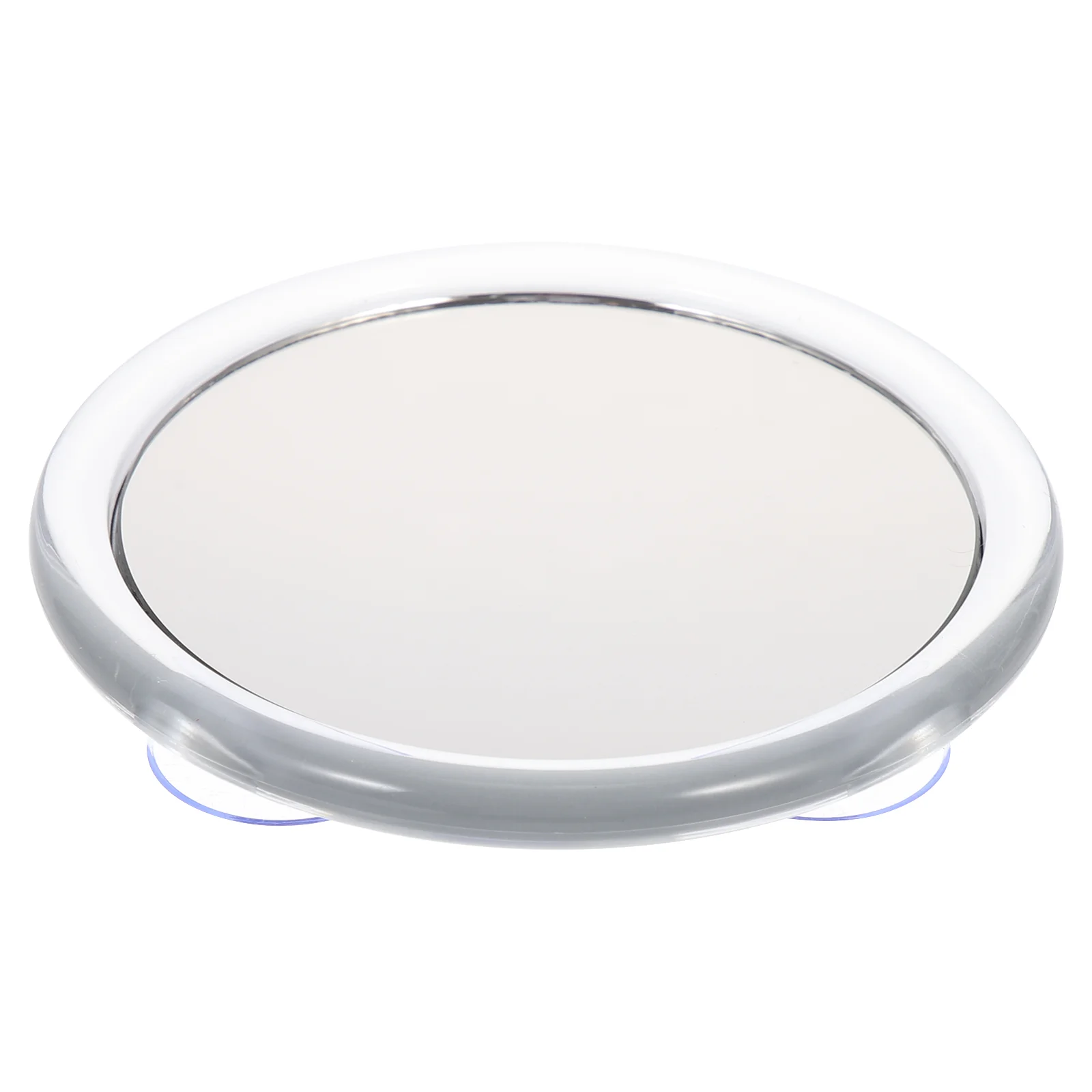 

Makeup Mirror Suction Cup Vanity 20X Magnifying with Highlighter White Travel