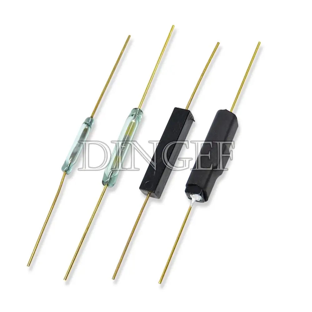 5PCS Reed Switch Magnetic Switch Normally Closed / Normally Open Magnetic Conversion Sensor Induction Switch For Arduino GPS