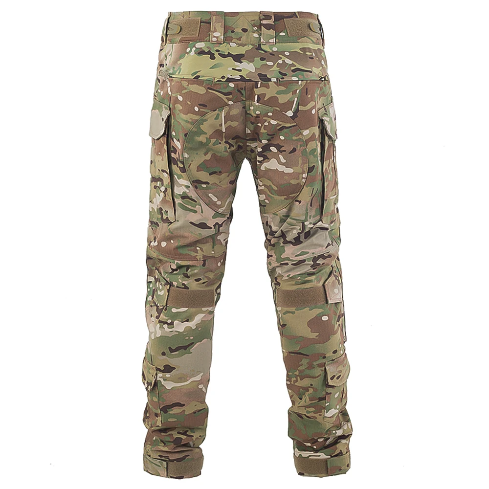 Imagem -02 - Calças de Combate Sinairsoft g3 com Joelheiras Airsoft Roupa Camuflagem Tática cs Gen3 Tiro Caça