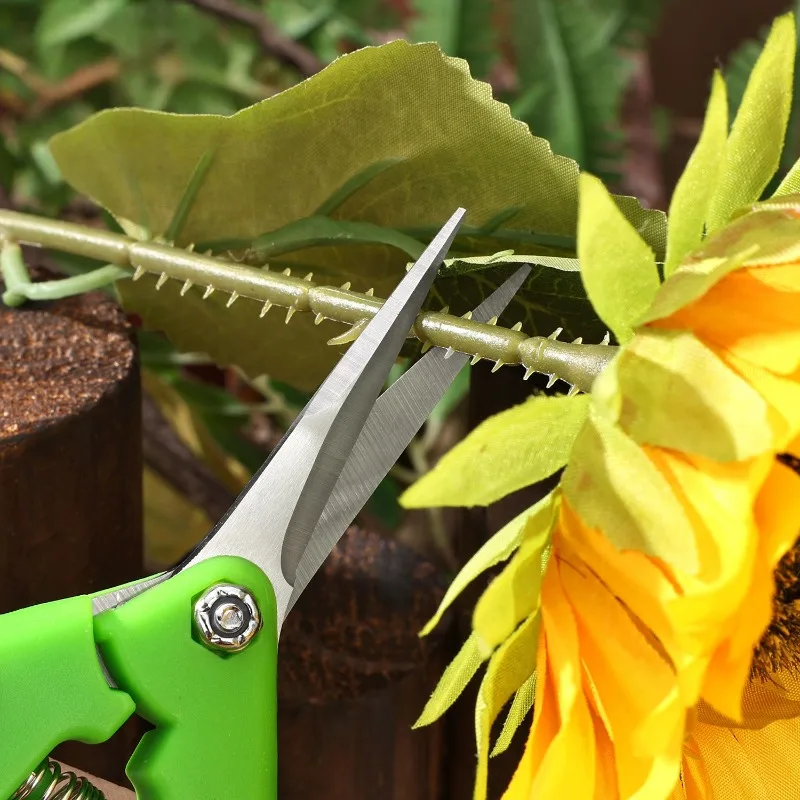 Garden Pruning Shears Non-slip and Labor-saving Flower Branch Shears Fruit and Vegetable Shears Bonsai and Potted Plant Cutting