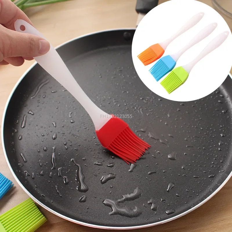 

Food Grade Gel Tea Brushes Silicone Baking Bakeware Bread Cook Pastry Oil Cream BBQ Brushes Temperature Resistant Dropshipping