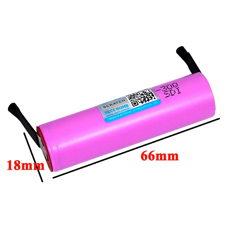 VariCore Novo 30Q 18650 3000mAh bateria recarregável 3.6V descarga 20A Max 35A baterias de energia DIY folha de níquel